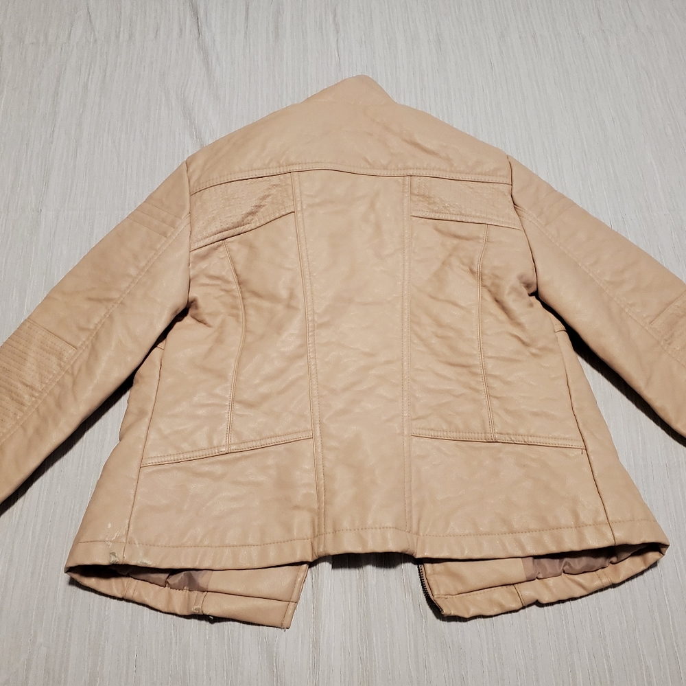 Cato Pink Pleather Jacket - Picture 4 of 5